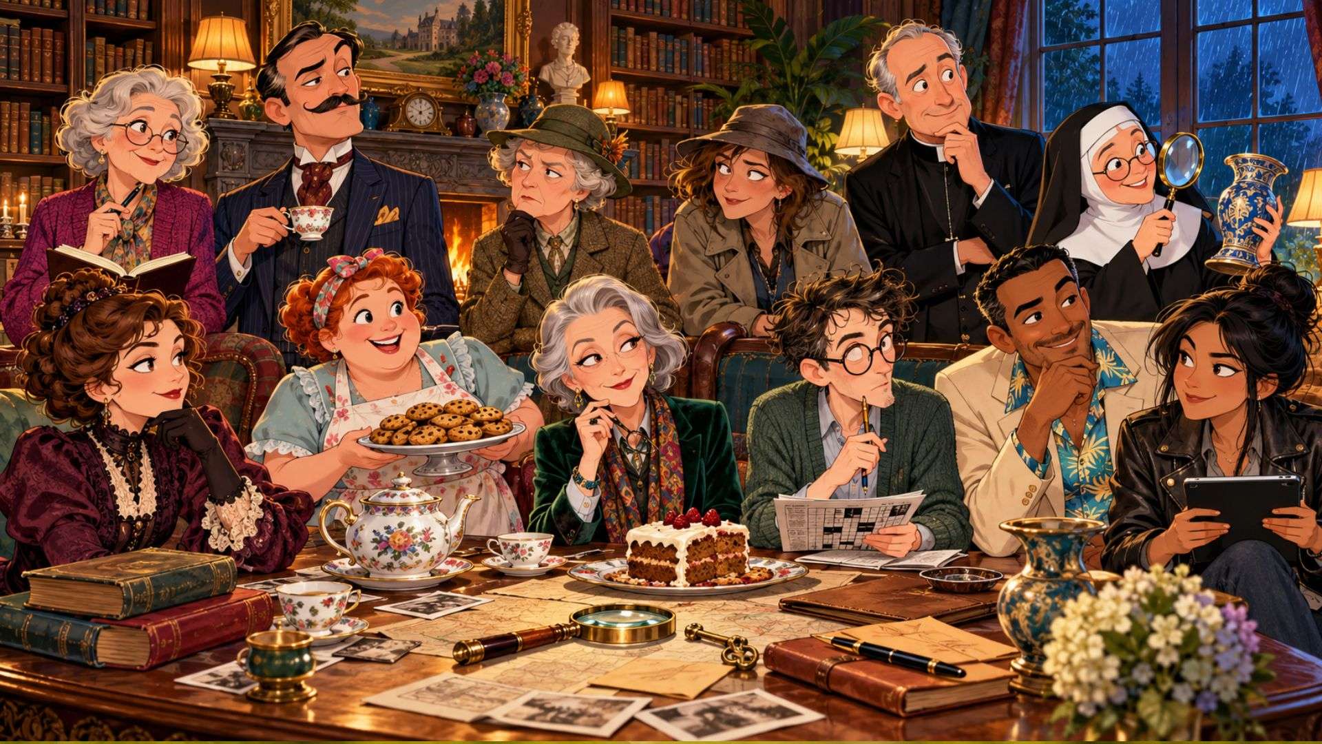 cozy mystery detective